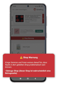 Fake-Shop Detektion
